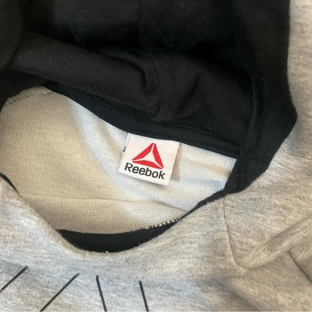 Reebok Gray Kids Hoodie & Adidas Tan Kids Hoodie bundle size 4 winter layering